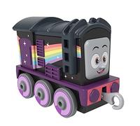 Fisher-Price Thomas and Friends Rainbow Diesel Push-Along Toy Train for Kids Ages 3 and Up