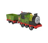 Fisher-Price Thomas and Friends Whiff Toy Train, Battery-Powered Motorized Train Engine and Cargo Car for Preschool Pretend Play, HMC23, multicolour