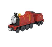 Fisher-Price Thomas & Friends die-cast push-along James toy train engine for pre