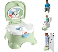 Fisher-Price Toddler Toilet 3-in-1 Puppy Perfection Potty Training Seat and Step Stool with Removable Ring