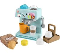 Fisher-Price Toddler Toy My Barista Set with Learning Levels and 10 Pieces, from 18 Months, Multilingual Version, HYT00