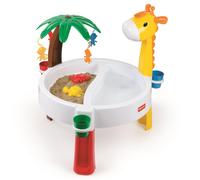 Dolu Fisher-Price Kids Water and Sand Activity Table, Children indoor & outdoor physical activity toy, separate features for water and sand games, Suitable for Kids 24 months and Up