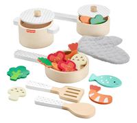 Fisher-Price Wooden Pots and Pans Play Set