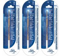 Fisher Space Pen Ballpoint Refill - Fits Parker - Fine Tip - Blue - Pack of 3