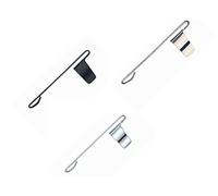 Fisher Space Pen Clip 3 Pack! Gold, Matte Black and Chrome! by Fisher