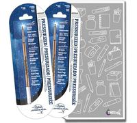 Fisher Space Pen Refill Black Ink 1,2,3 Fine, Medium or Broad Refills, Pressurised Refills Writes Underwater, on Wet Paper, Grease and Upside Down! (2, Fine)