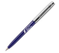 Fisher Special Edition Apollo 11 50th Anniversary Cap-O-Matic Space Pen, Chrome Cap,(Silver/Blue)