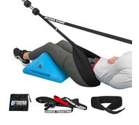 Fisher Traction Lower Back Decompression Device - Lumbar Traction for Spinal Decompression - Patented Stretcher Strap Release for Spinal Rehydration - Lightweight & Portable (Under 230 lbs)