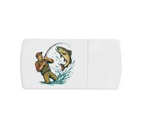 'Fisherman Big Catch' Pill Box with Tablet Splitter (PI00035253)