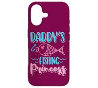 Fisherman Dad And Daughter Quote Daddy's Fishing Princess Case for iPhone 17