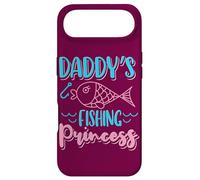 Fisherman Dad And Daughter Quote Daddy's Fishing Princess Case for iPhone Air