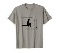 Fisherman Design, Catch Moments Create Memories, Fischer Liebe T-Shirt