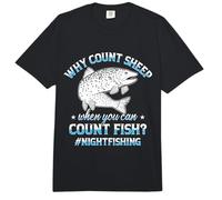 Fisherman Fish Catcher Fisher Fishing Rod Night Fishing Comfort Colors Adult Heavyweight T-Shirt