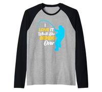 Fisherman Fishing For Men, I Love It When She Bends Over Raglan Baseball Tee