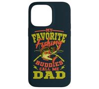 Fisherman Fishing My Favorite Fishing Buddies Call Me Dad Case for iPhone 14 Pro Max