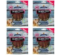 Fisherman Salmon Sticks - Dogs' Favourite Seafood Treats - Pack of 4 (100g)
