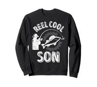 Fisherman Shirt Christmas Father's Day Reel Cool Son Sweatshirt