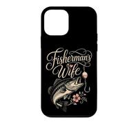 Fisherman's Wife Vintage Bass Fishing Gift Case for iPhone 12 mini