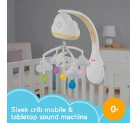 FisherPrice Sound Machine Calming Clouds Mobile Soother Convertible C