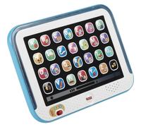 FisherPrice Toddler Learning Toy Laugh Learn Smart Stages Tablet with Lights Music for Early Pretend Play Blue for Infant