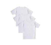 Fishers Finery Men's Soft Cotton Modal Crew Neck Pocket Tee, 3 Pack White, XXL