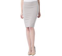 Fishers Finery Women's Ecofabric Ponte Pull On Stretch Above Knee Classic Pencil Skirt, Fitted