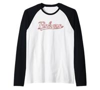 Fishers Indiana Hamilton County Vintage Varsity Distressed Raglan Baseball Tee