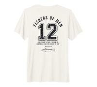 Fishers of Men 12 Disciples Christian Dad Bible Verse Premium T-Shirt