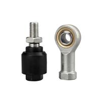 Fisheye Joint Female Piston Rod End Ball Head Floating Joint Male Thread Universal Pneumatic Cylinder Mounting Knuckle Bearing(M16x15 Fisheye)