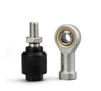 Fisheye Joint Female Piston Rod End Ball Head Floating Joint Male Thread Universal Pneumatic Cylinder Mounting Knuckle Bearing 1Pcs(M5x0.8 Floating)