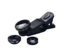Fisheye Lens for Cell Phone, Phone Fisheye Lens | Cell Phone Lens Set, 180 Degree Fisheye Lens+0.67x Wide Angle Lens+10x Macro Lens, Suitable for Most Cell Phones, 180° Fisheye Lens +