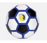 FISHIN ADDICT Football Soccer ball - size 3 Blue, Red or Yellow - handcrafted and hand stitched. (BLUE)