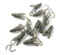 FISHIN ADDICT NANO-CRAY 40mm (1.5'') Crayfish Bug micro fishing lure soft plastic - 10 pack
