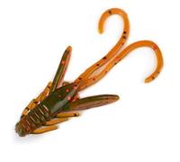 FISHIN ADDICT NANO-CRAY 40mm (1.5'') Crayfish Bug micro fishing lure soft plastic - 10 pack (CHERRY COLA)