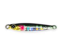 FISHIN ADDICT Nano Slow Fall Pitch Jigs LRF Fishing Lure | Tungsten | 10g (EMERALD MINNOW 10g)