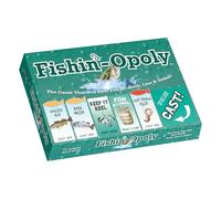 Fishin-Opoly Trading Board Game - Family Game for Adults and Children - 2 to 6 Players - Strategy Fun For Ages 8 and Up - The Game That Will Reel You In Hook, Line & Sinker!