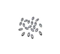 Fishing - 20 x Bulk Pack of Pierced Bullet Non-Toxic Drilled In Line Weights Available in 4g 6g 10g 13g 18g 25g and 30g for Ideal for Dead-Bait Pike