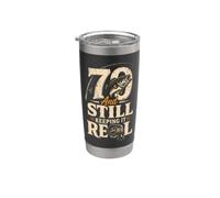 Fishing 70th Birthday Still Keeping It Reel Gift Stainless Steel Insulated Tumbler