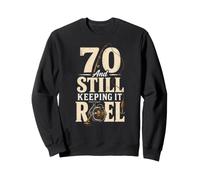Fishing 70th Birthday Still Keeping It Reel Gift Sweatshirt