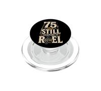 Fishing 75th Birthday Still Keeping It Reel Gift PopSockets PopGrip for MagSafe