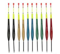 Fishing Accessories Set of 10 Float Bobbers for Every Fisherman