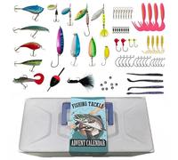Fishing Advent Calendar 2024, Fishing Lure Advent Calendar, Fishing Tackle Advent Calendar, Christmas Vacation Advent Calendar for Men Adult Teen Boys