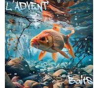 Fishing Advent Calendar 2025 For Men, Fish Kit Christmas Calendar 2025, L' Advent' Lures Fishing Blind Box, Advent Calendar Gift for Father, Grandpa, Brother (D)
