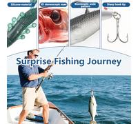 Fishing Advent Calendar 2025 Men Creative 24 Days Christmas Countdown Advent Calendar Includes 25 Lures Christmas Stocking Gifts for Father Grandpa Brother Fishing Lovers(set B)