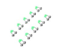 Fishing Alarm Bells, Durable and Versatile Dual Bell Alert System, Instant Bite Notification for Night Fishing, Sea and Lake, 10pcs