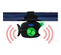 Fishing Alarm,Fishing Rod Bite Alarm with Sound and Light Indicator - Sensitive Loud Warning Sport Equipment for Daytime Night Angling Husband Beginners Father Adults