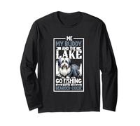 Fishing and Bearded Collie Long Sleeve T-Shirt