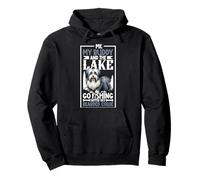 Fishing and Bearded Collie Pullover Hoodie