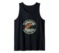 Fishing and Beer Lover That's What I Do Tank Top