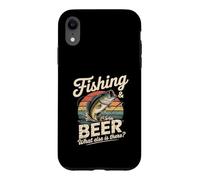 Fishing And Beer What Else Is There Retro Bass Case for iPhone XR